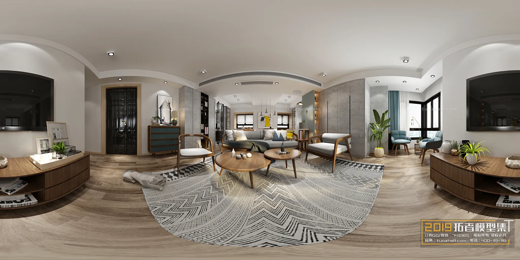 Extension Interior - LINGVING ROOM - NORDIC STYLES - 021