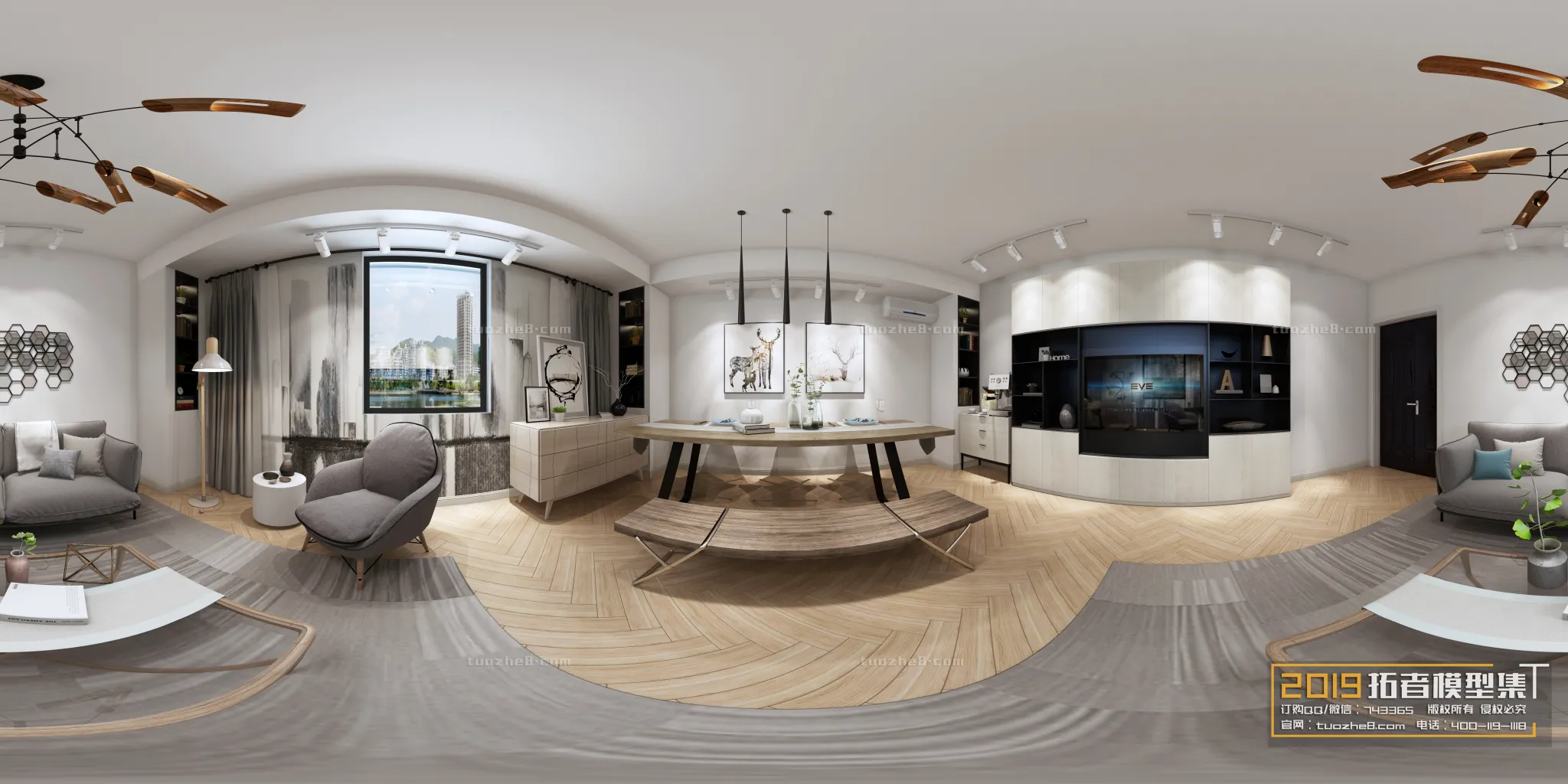 Extension Interior - LINGVING ROOM - NORDIC STYLES - 022