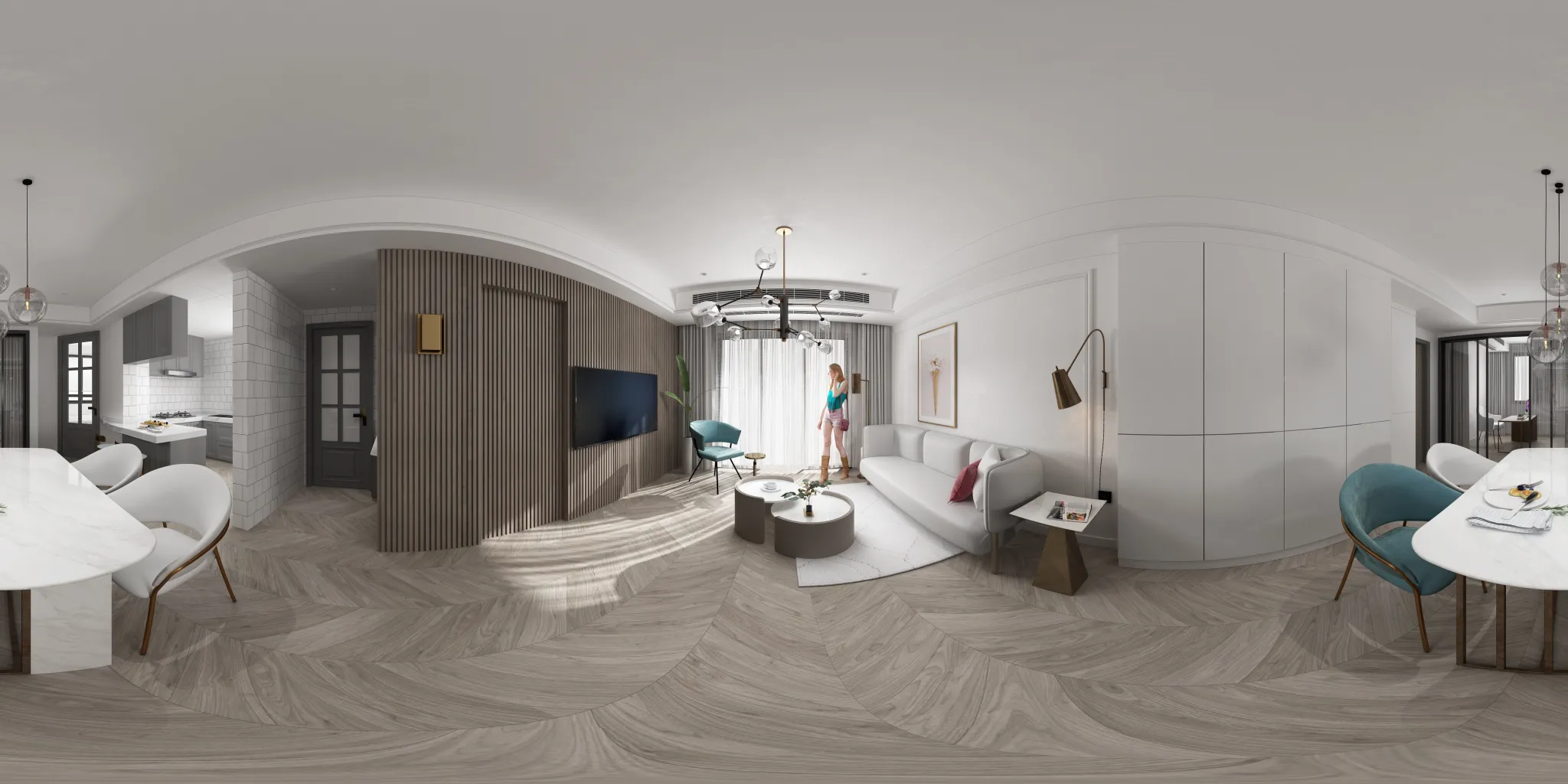 Extension Interior - LINGVING ROOM - NORDIC STYLES - 024