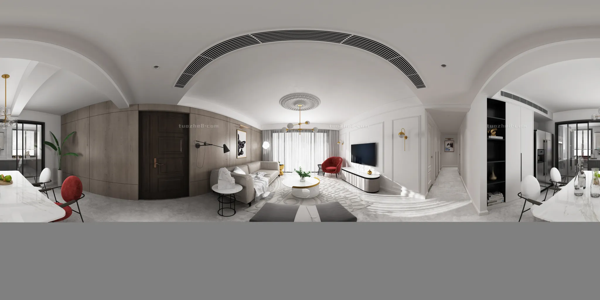 Extension Interior - LINGVING ROOM - NORDIC STYLES - 025
