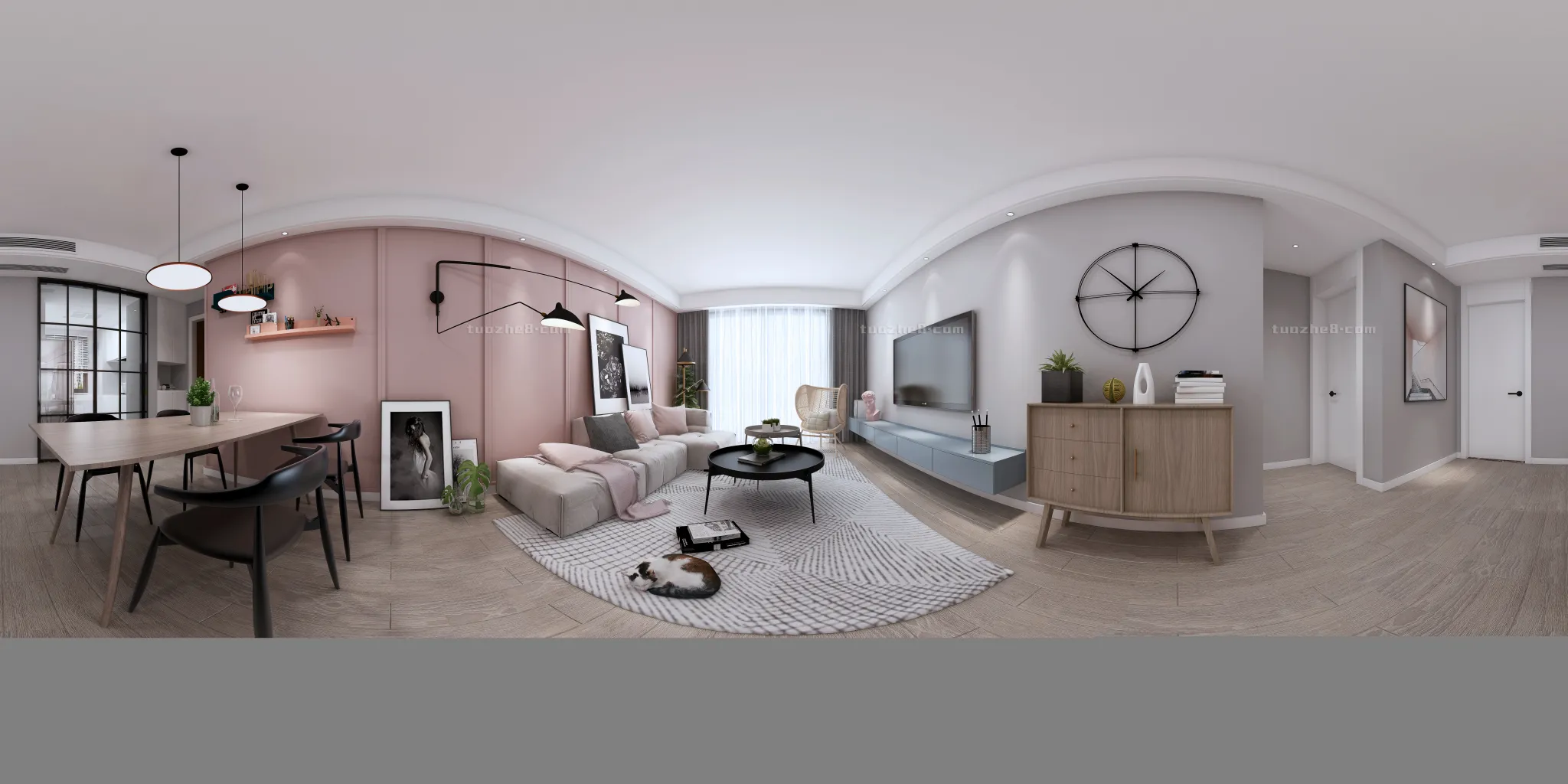 Extension Interior - LINGVING ROOM - NORDIC STYLES - 026