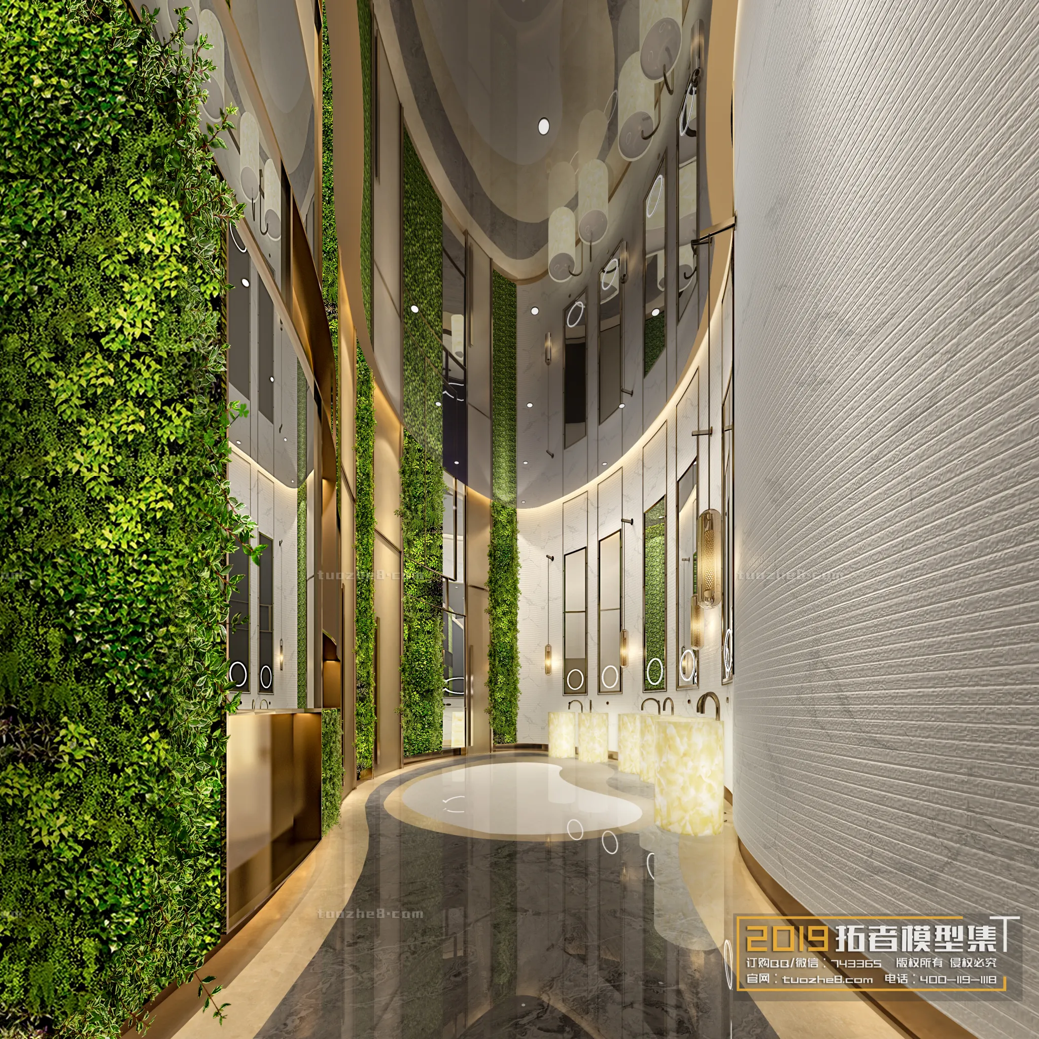 Extension Interior - PUBLIC RESTROOMS - 003