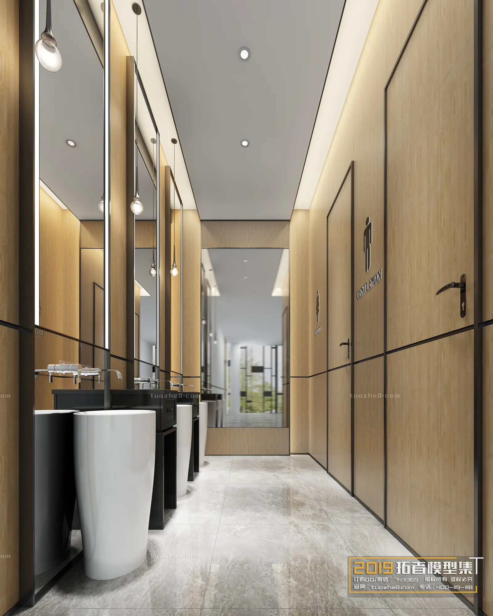 Extension Interior - PUBLIC RESTROOMS - 004