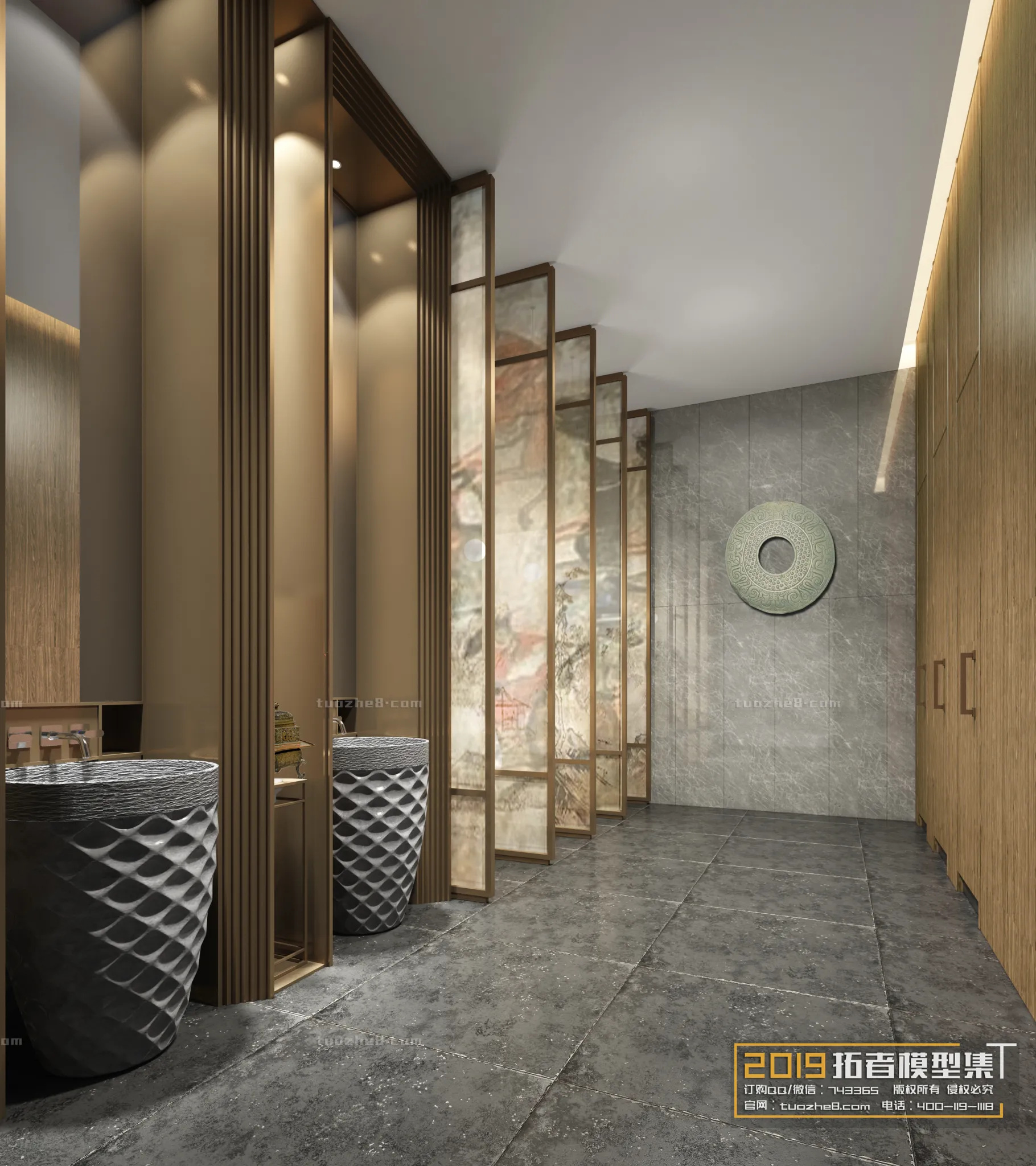 Extension Interior - PUBLIC RESTROOMS - 007