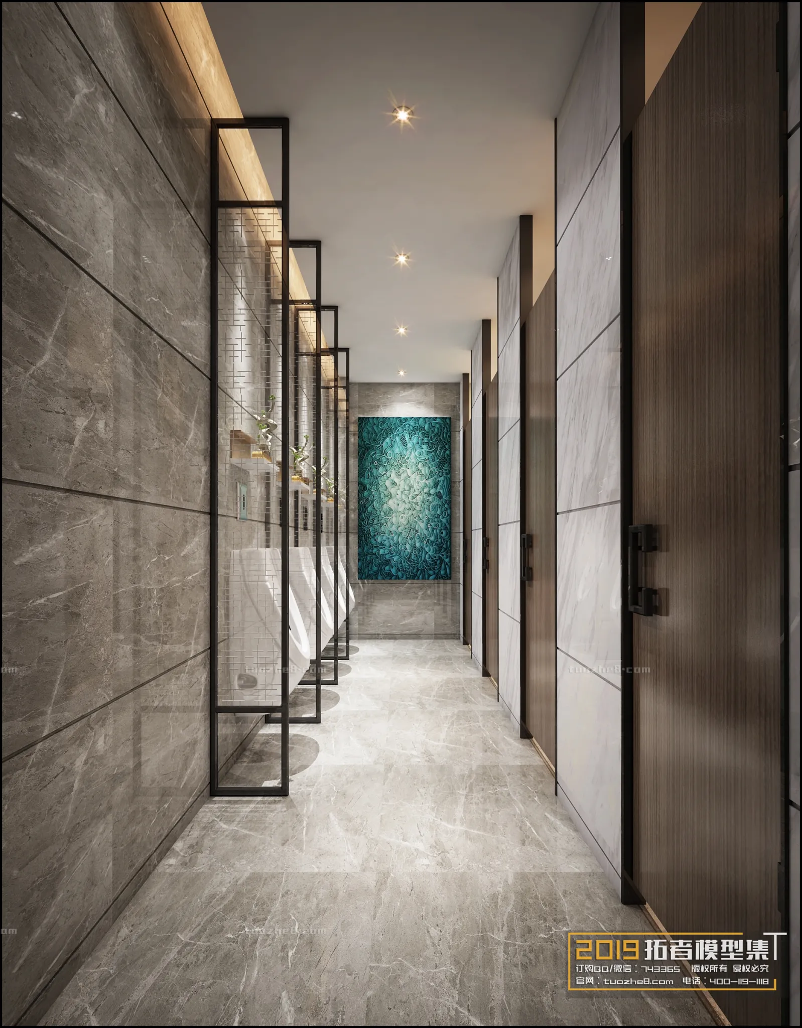 Extension Interior - PUBLIC RESTROOMS - 009