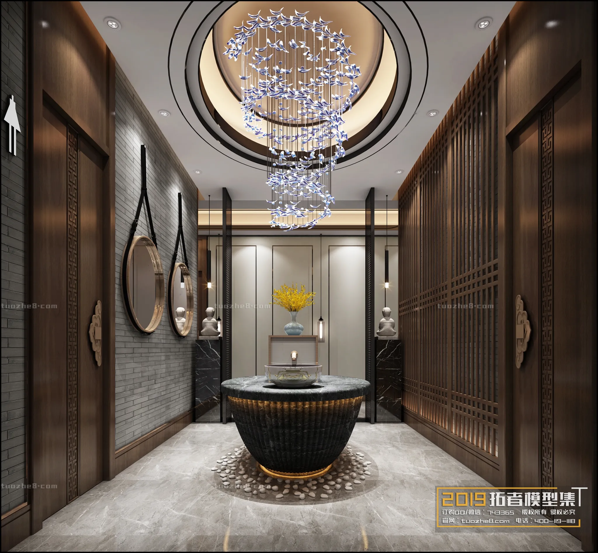 Extension Interior - PUBLIC RESTROOMS - 016