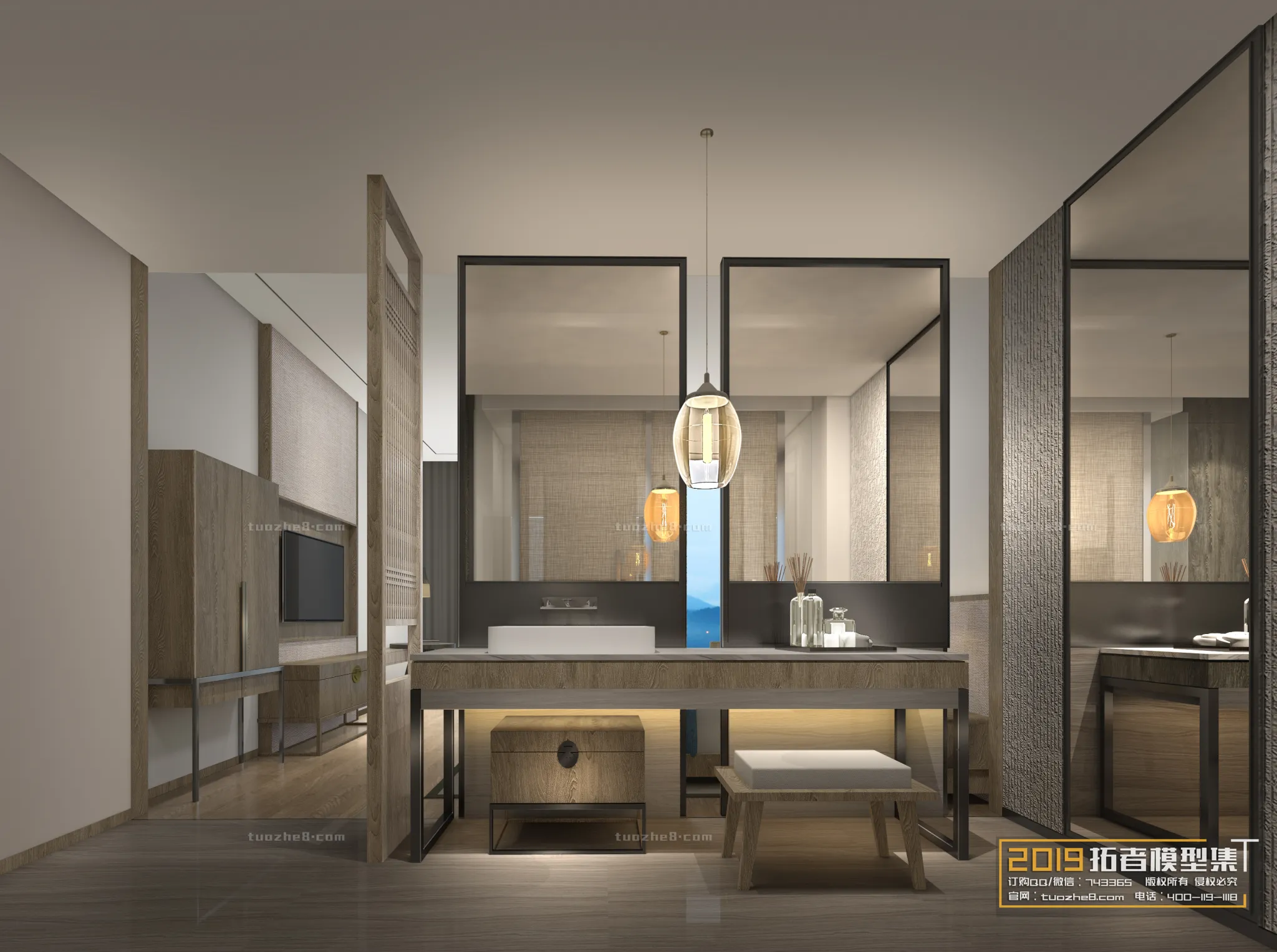 Extension Interior - PUBLIC RESTROOMS - 021