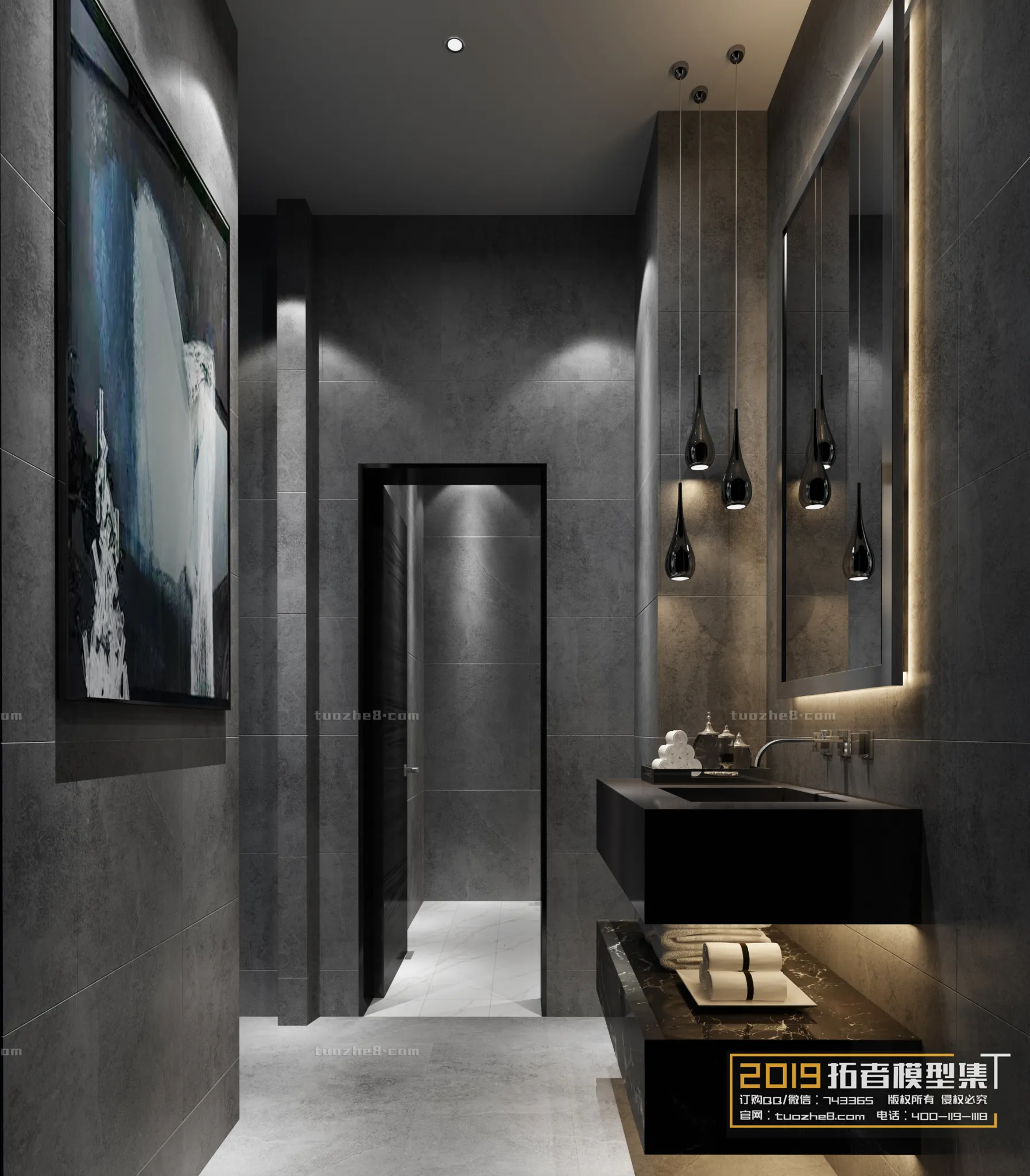 Extension Interior - PUBLIC RESTROOMS - 027