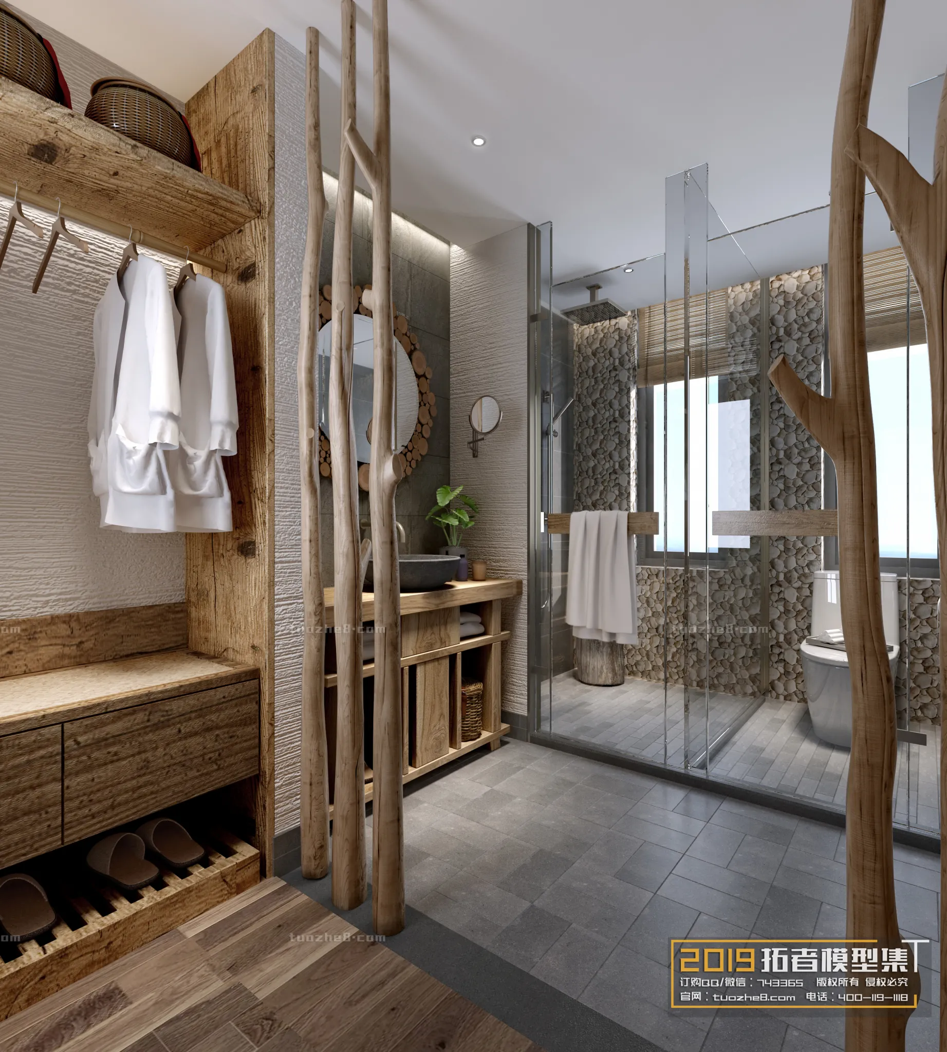 Extension Interior - PUBLIC RESTROOMS - 031