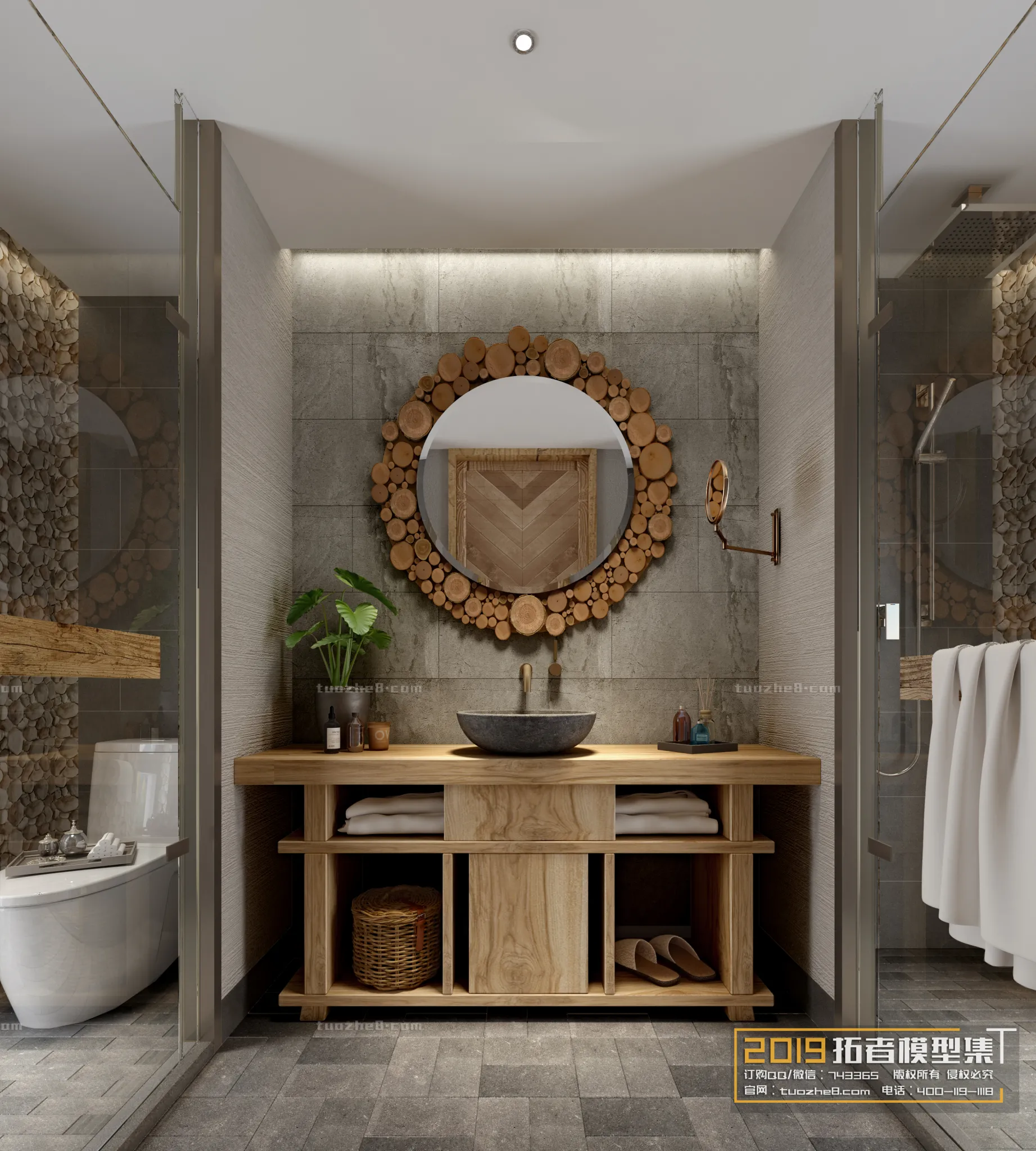 Extension Interior - PUBLIC RESTROOMS - 032