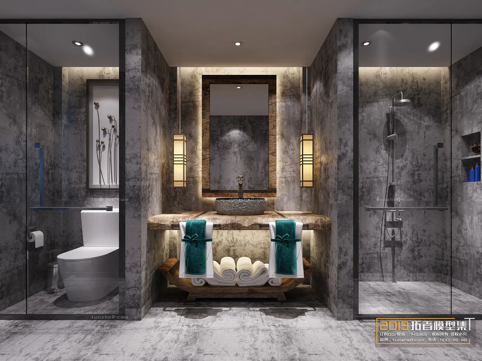 Extension Interior - PUBLIC RESTROOMS - 034