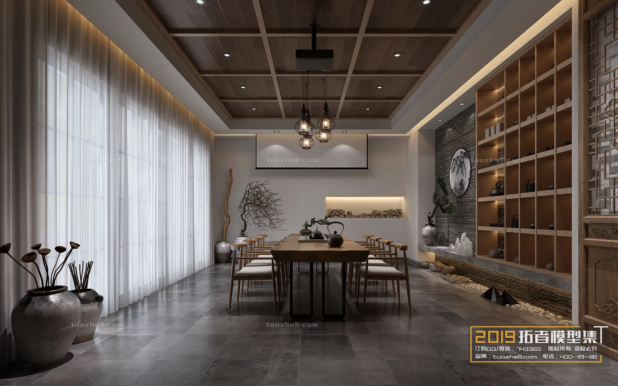 Extension Interior - TEA ROOM - 015