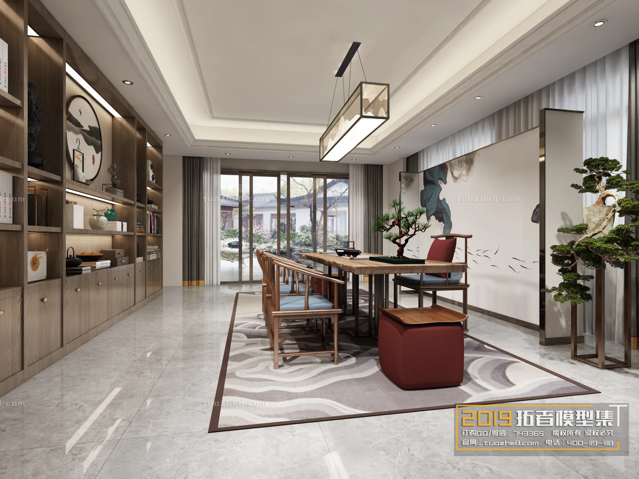 Extension Interior - TEA ROOM - 022