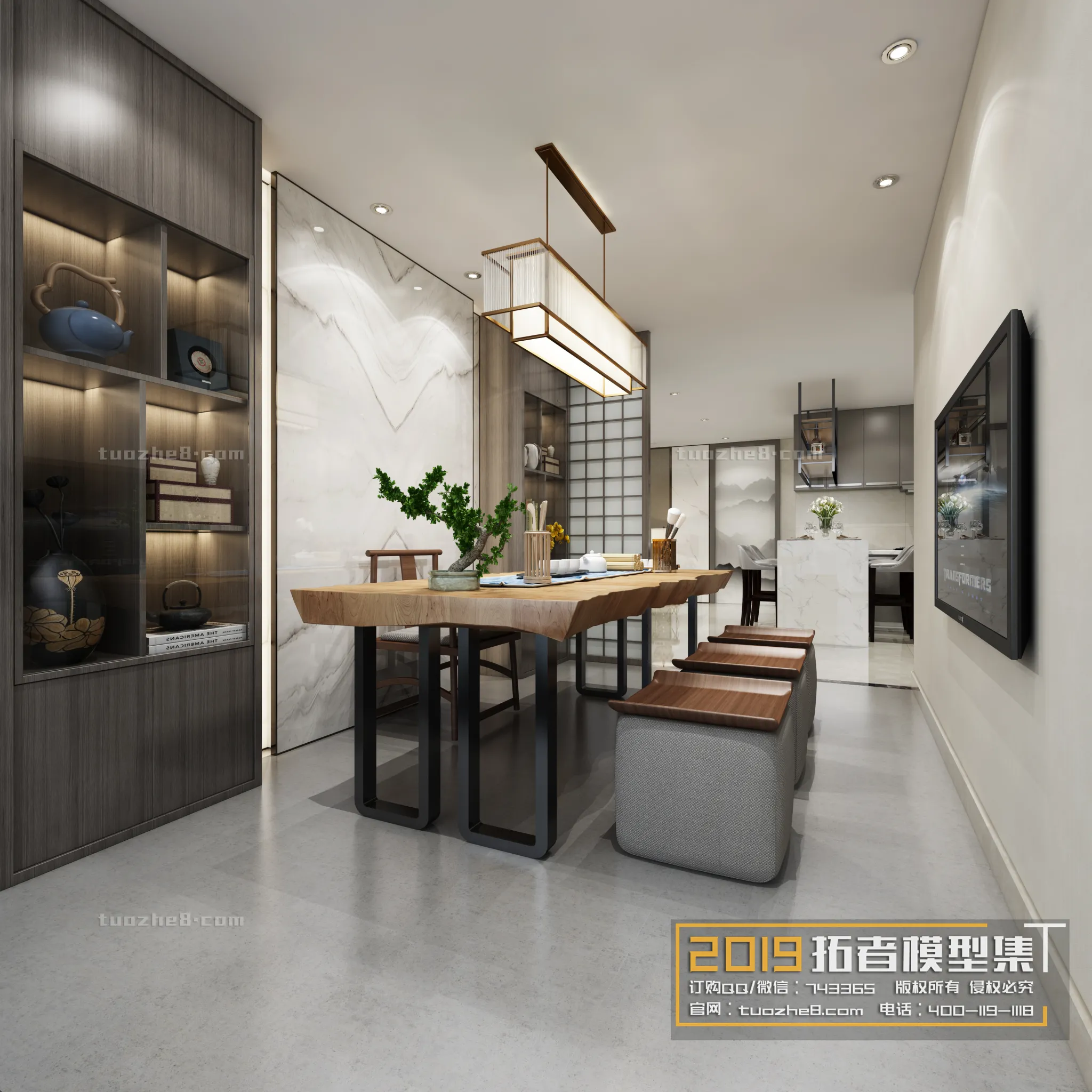 Extension Interior - TEA ROOM - 024