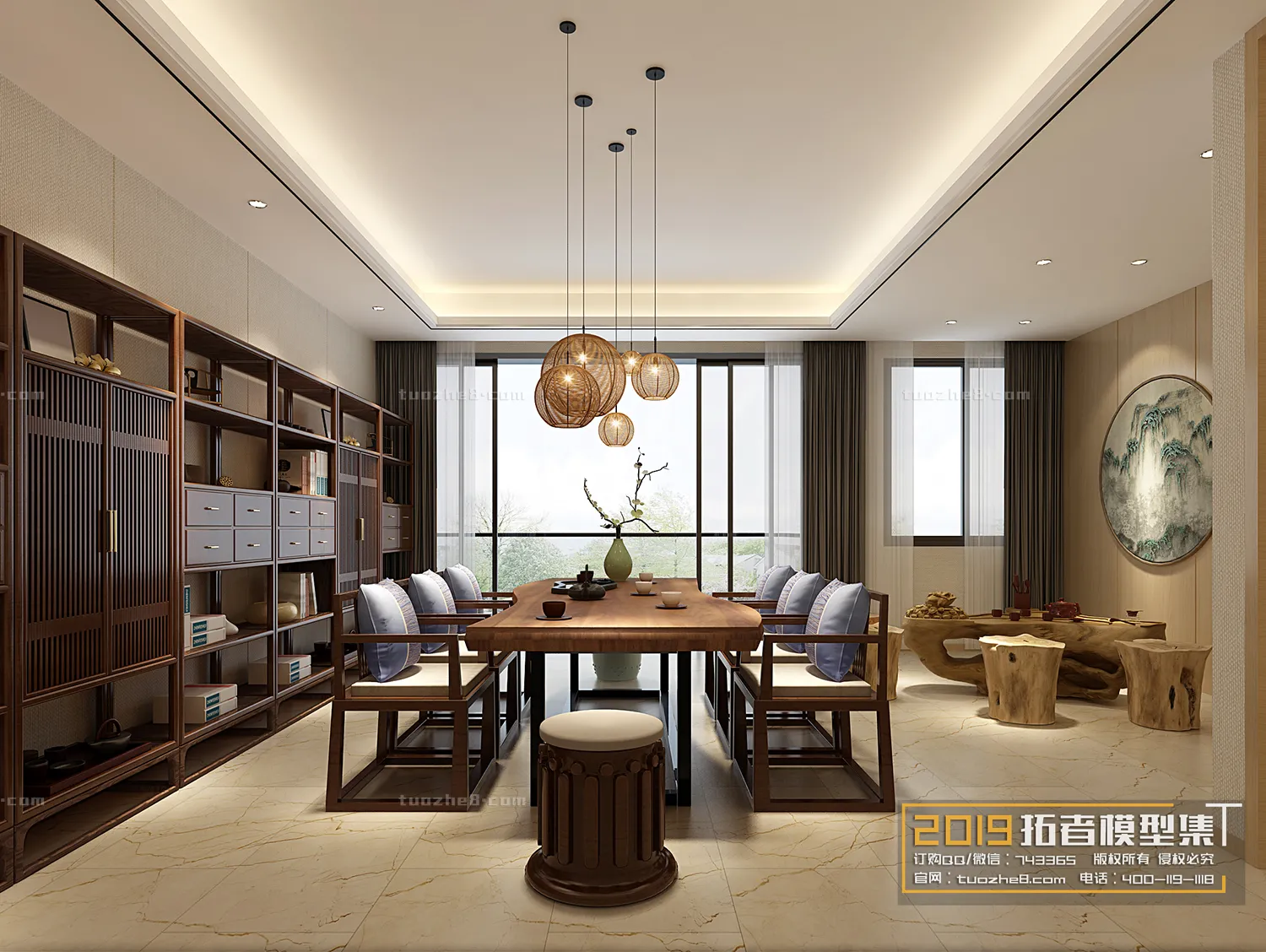 Extension Interior - TEA ROOM - 026