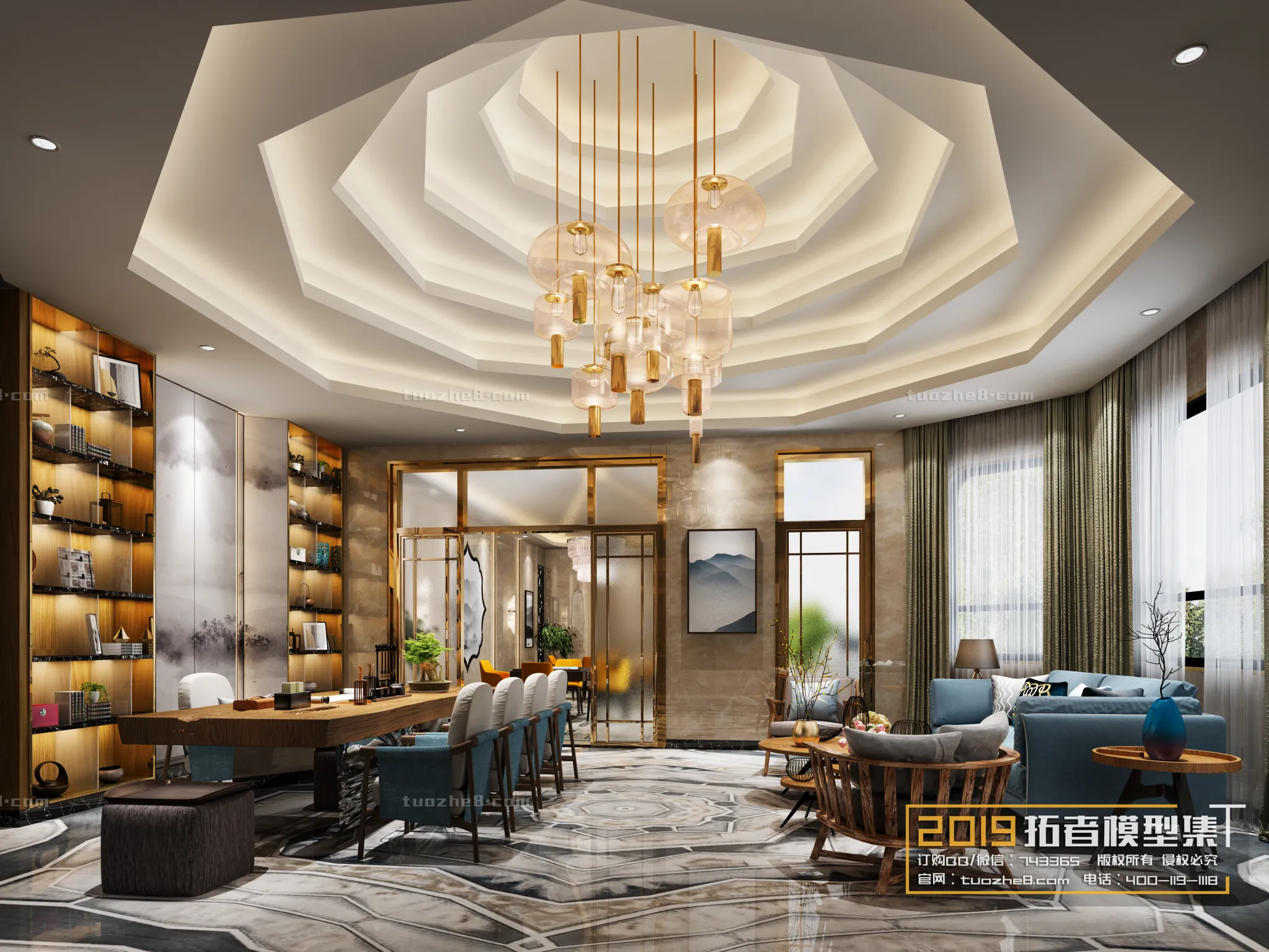 Extension Interior - TEA ROOM - 031