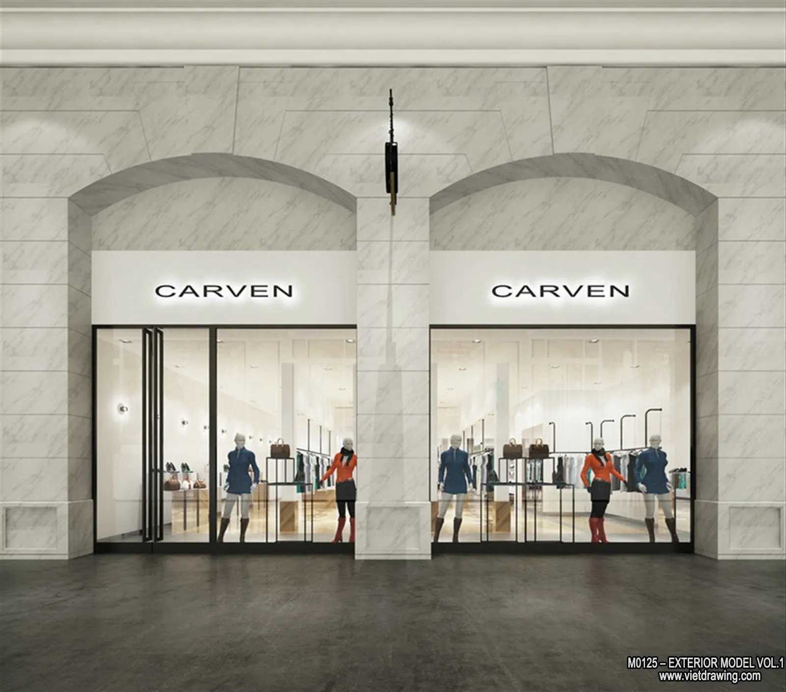 Exterior 3D Collection - Shop - Fastfood - Retails - 3D Models - 035