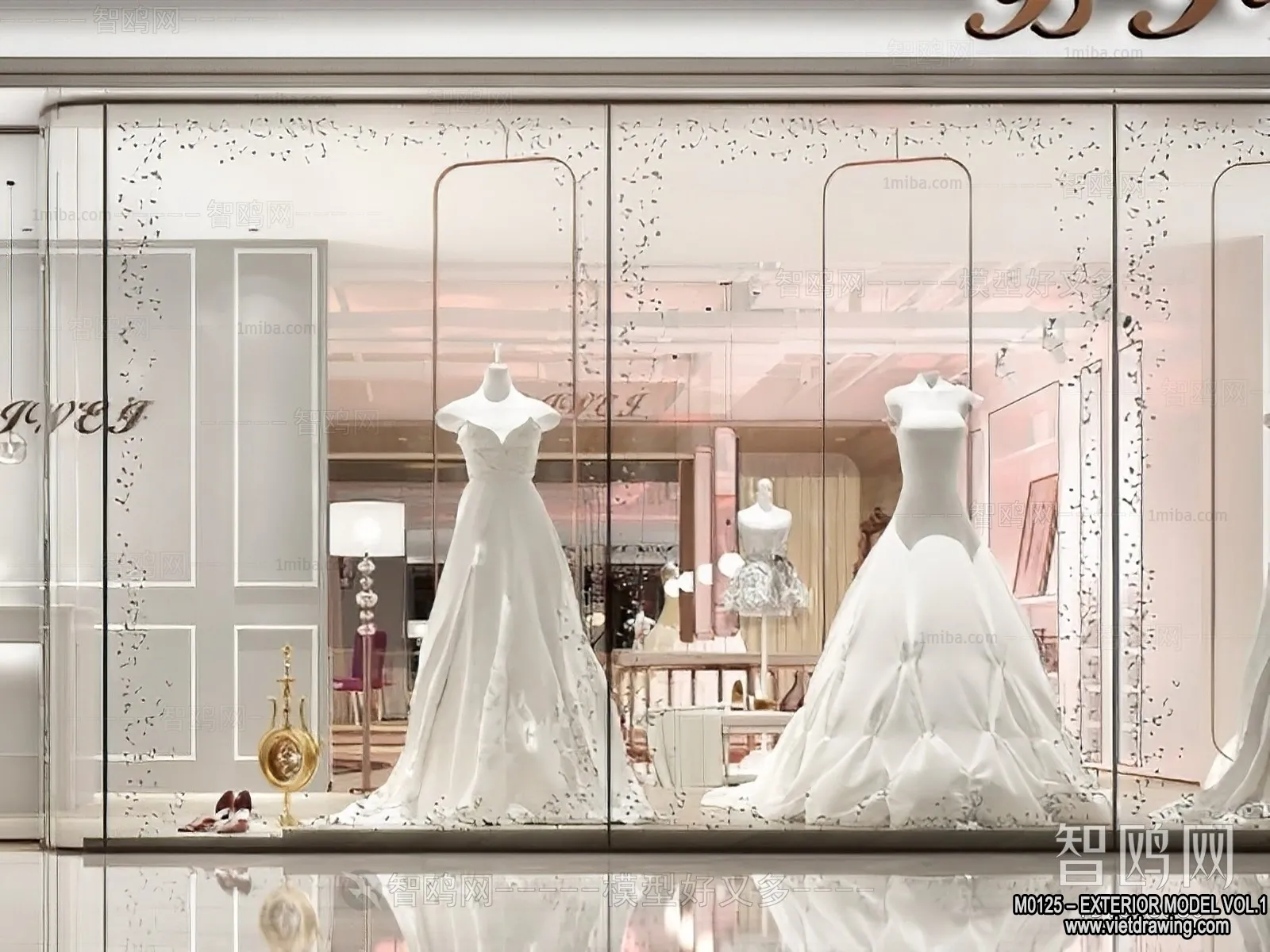 Exterior 3D Collection - Shop - Fastfood - Retails - 3D Models - 040