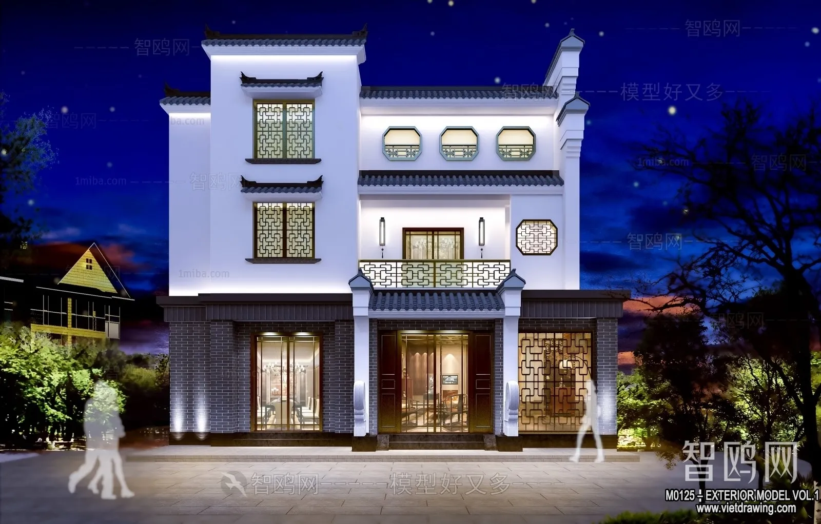 Exterior 3D Collection - Shop - Fastfood - Retails - 3D Models - 041