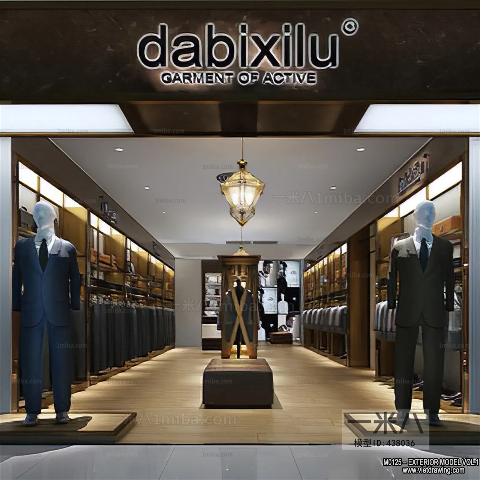 Exterior 3D Collection - Shop - Fastfood - Retails - 3D Models - 084