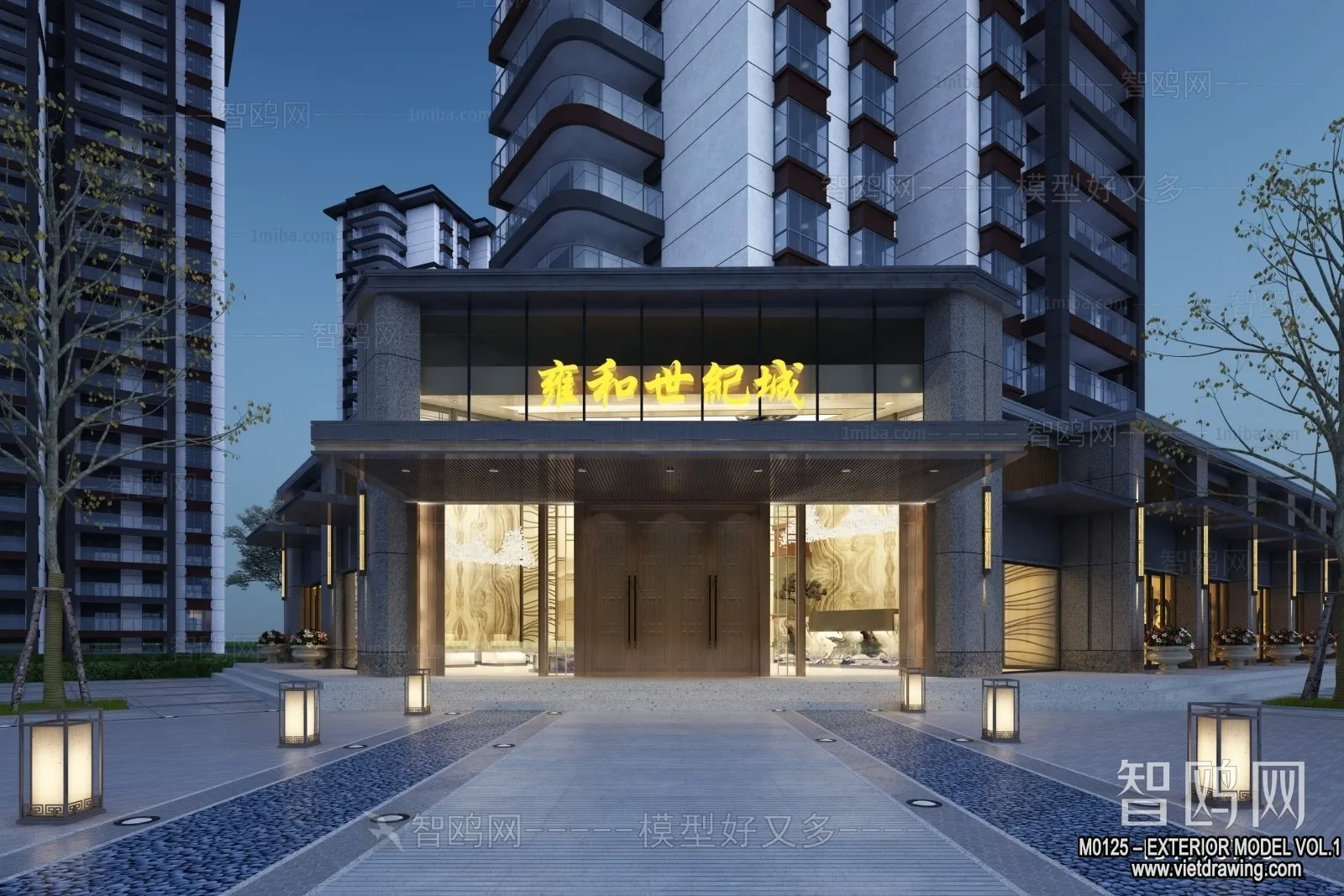 Exterior 3D Collection - Shop - Fastfood - Retails - 3D Models - 099