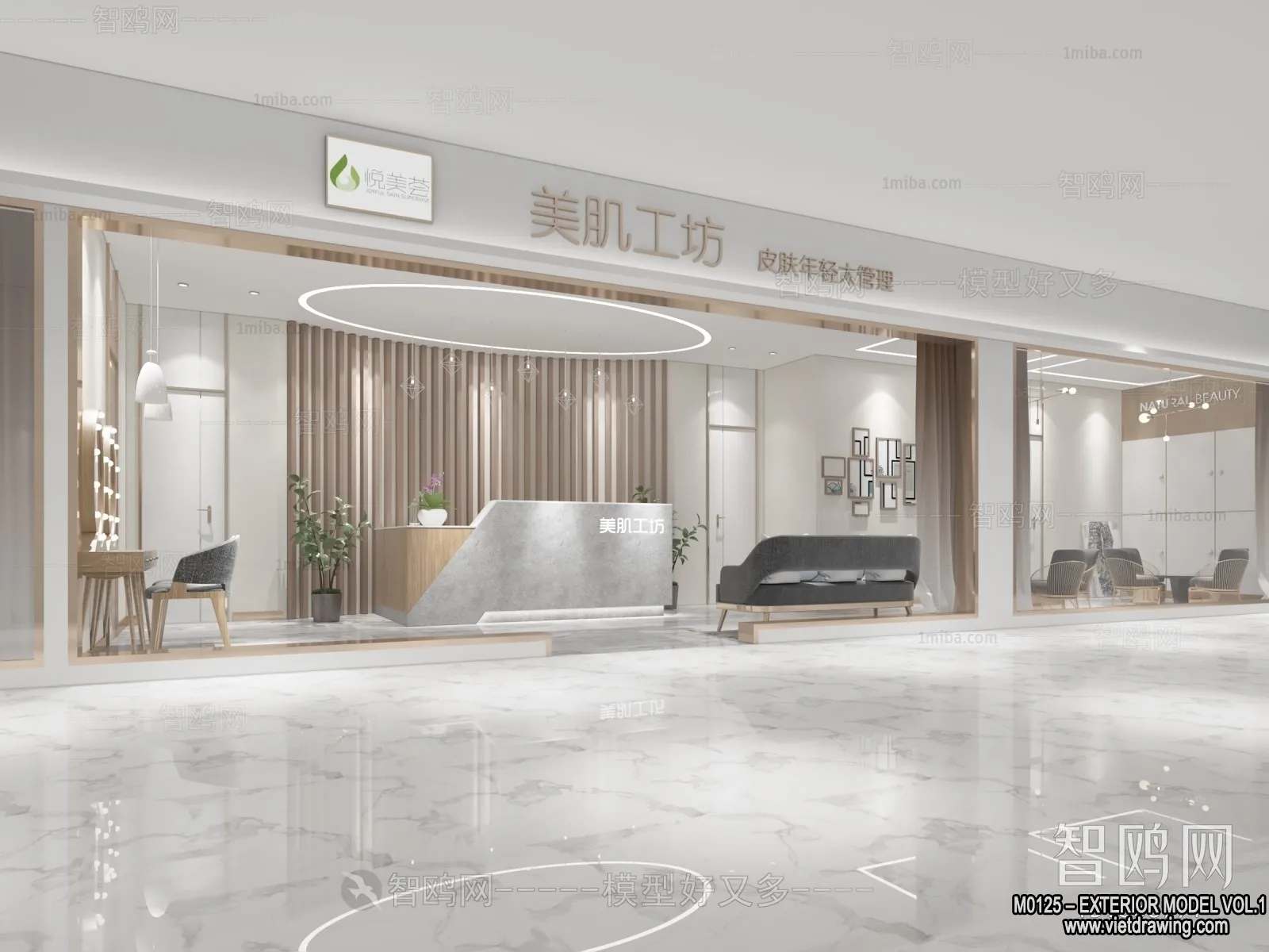 Exterior 3D Collection - Shop - Fastfood - Retails - 3D Models - 158