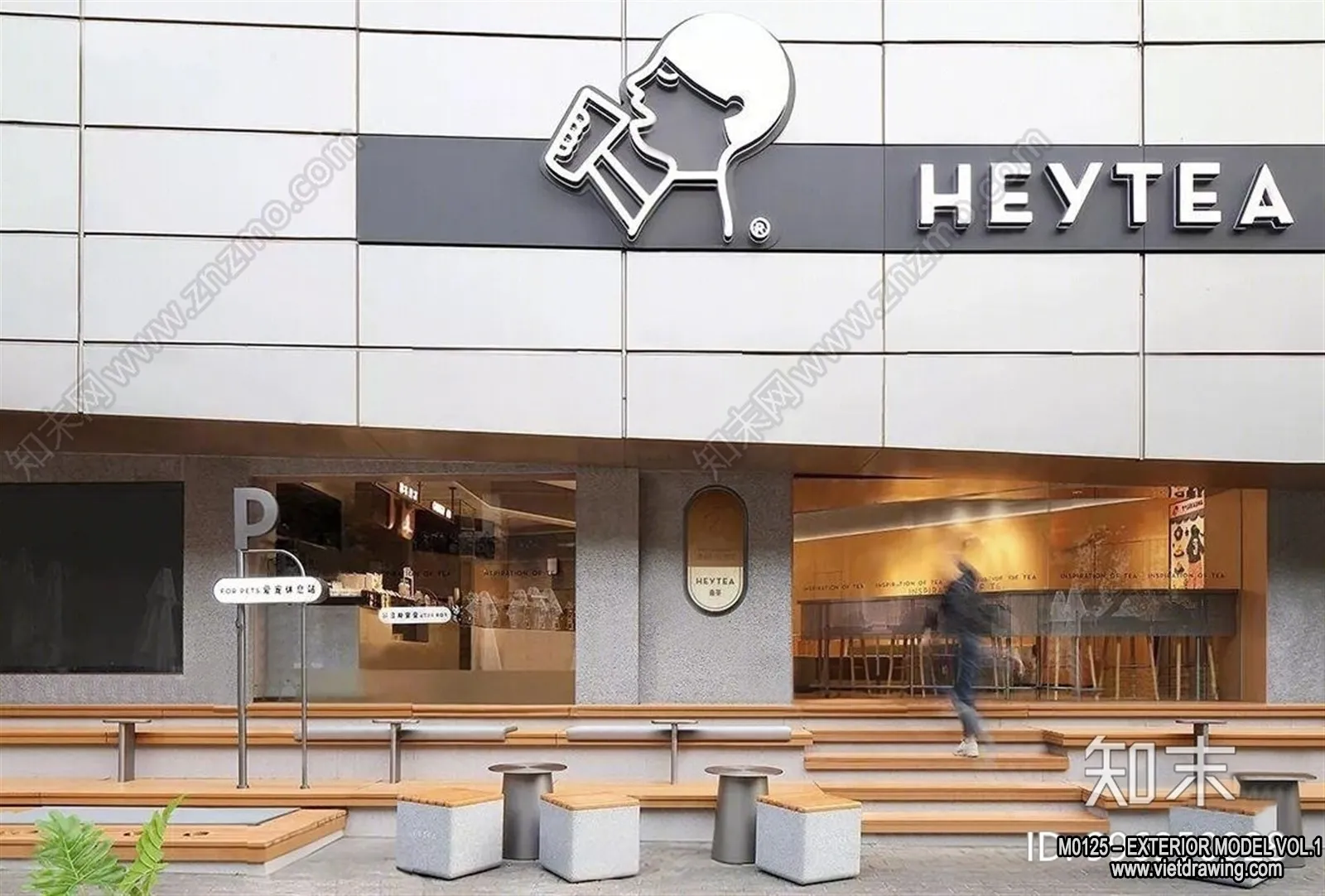 Exterior 3D Collection - Shop - Fastfood - Retails - 3D Models - 205