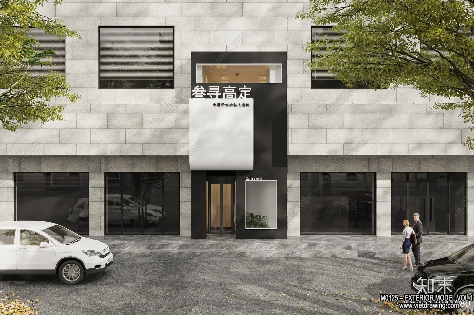 Exterior 3D Collection - Shop - Fastfood - Retails - 3D Models - 214