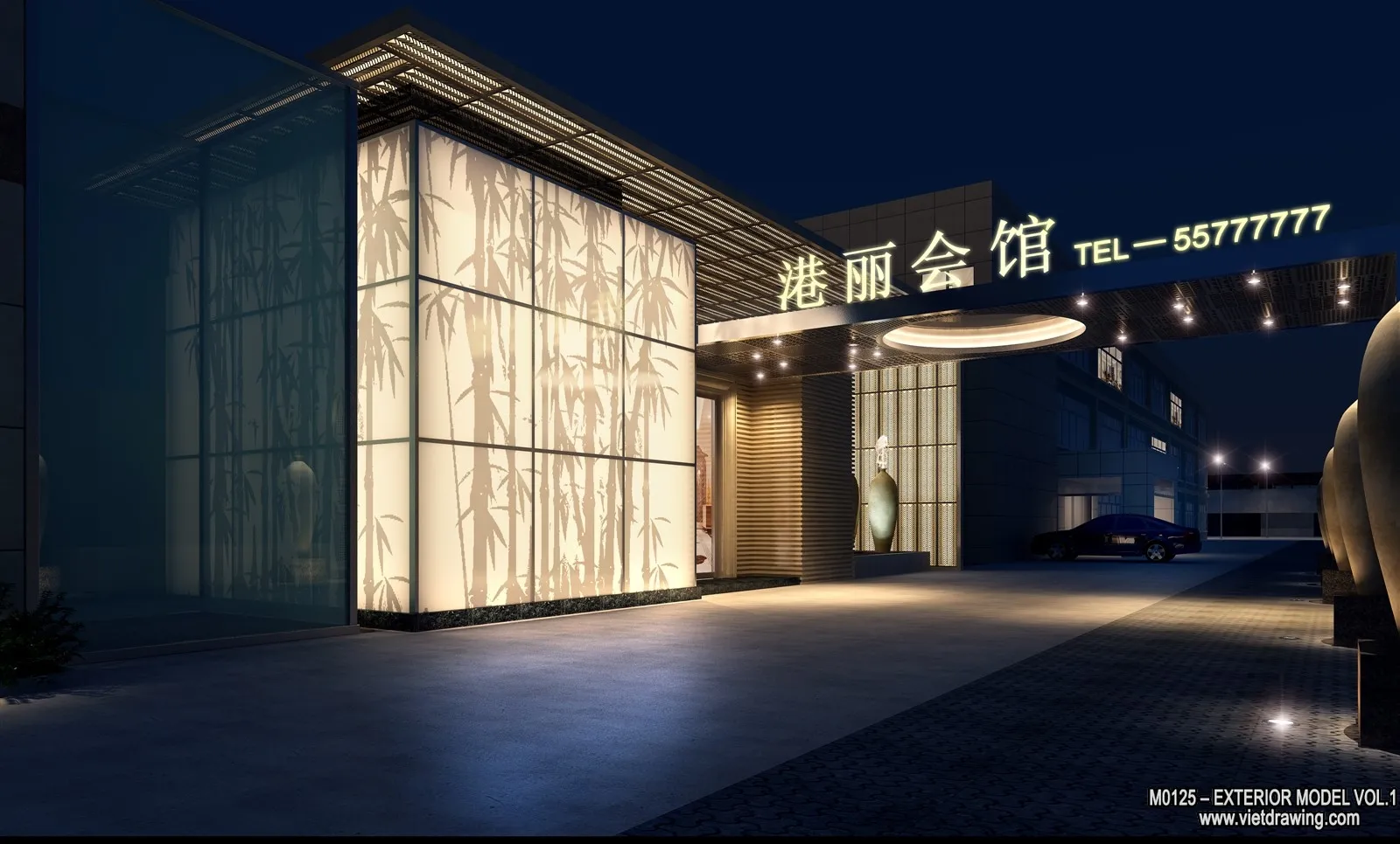 Exterior 3D Collection - Shop - Fastfood - Retails - 3D Models - 233