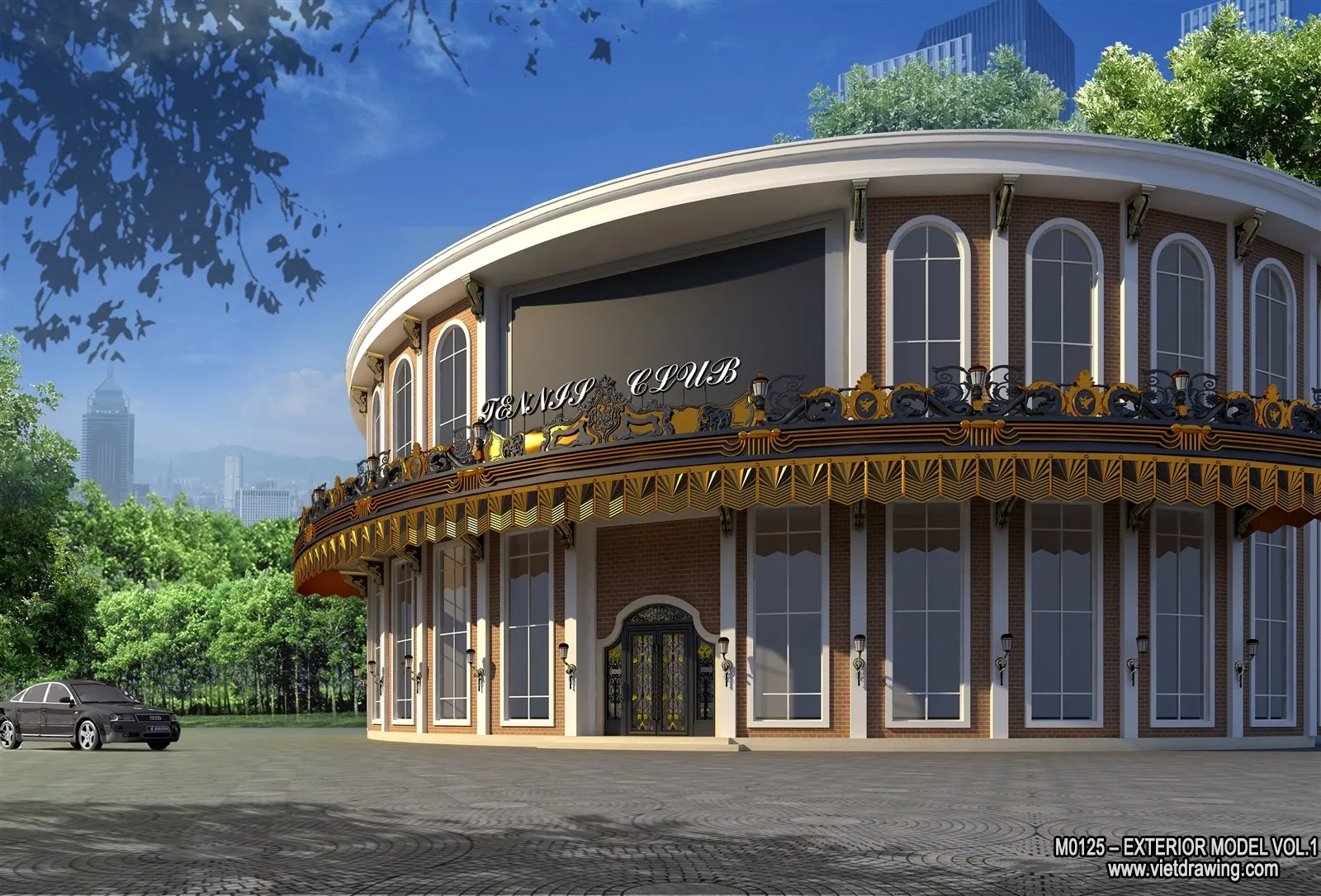 Exterior 3D Collection - Shop - Fastfood - Retails - 3D Models - 236