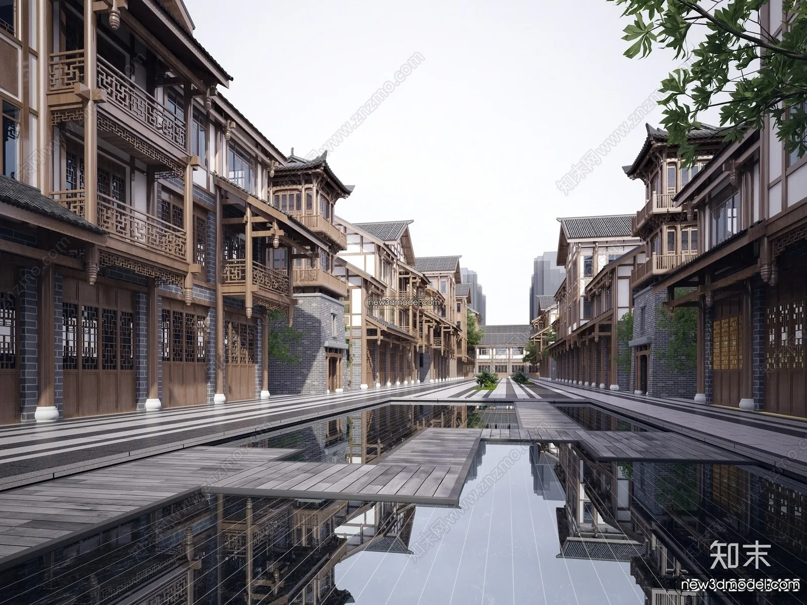 Exterior 3D Models of Pagoda - 3D Scenes - 057