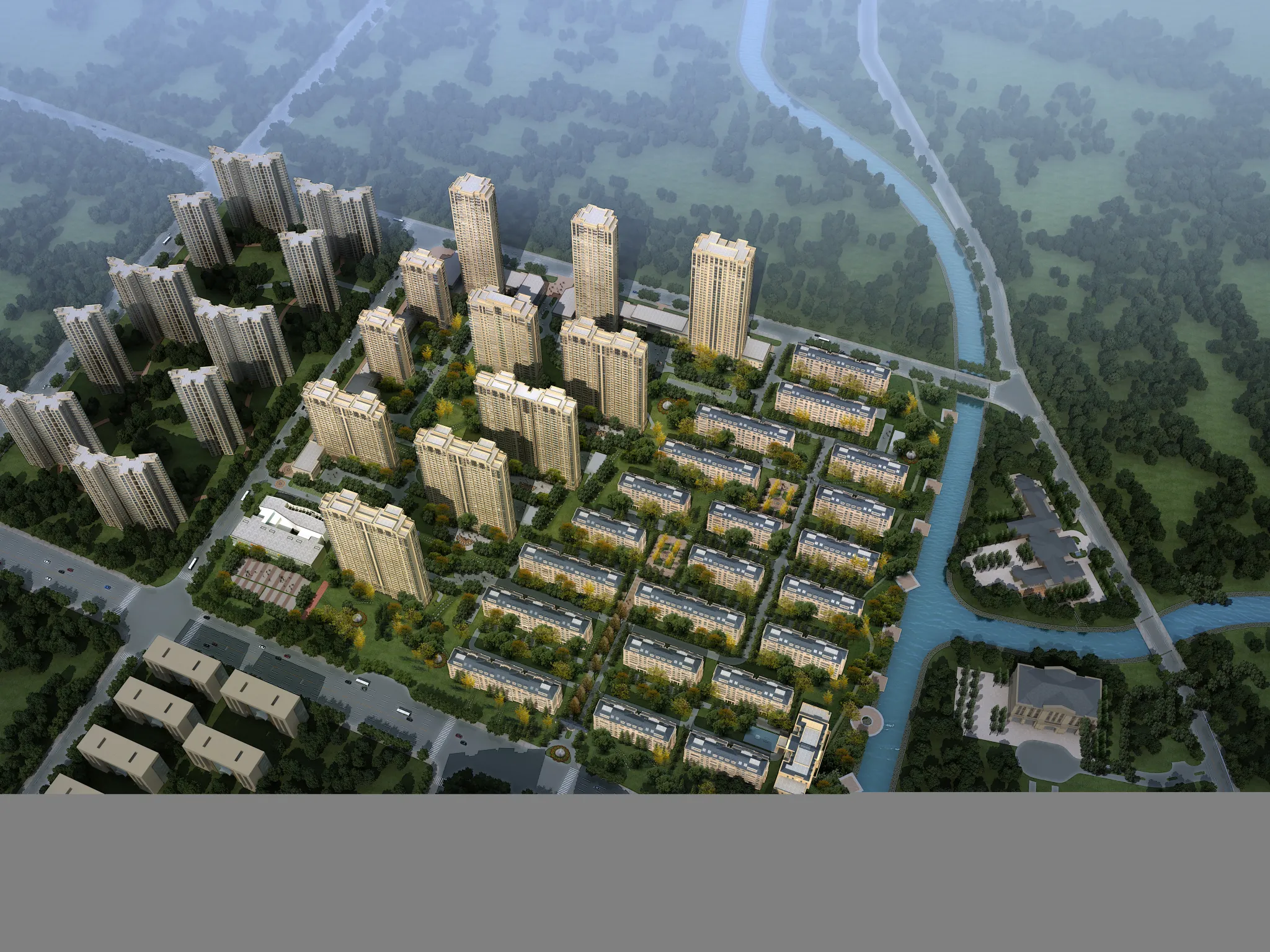 Exterior 3D Models of Shool - 3D Scenes - 046