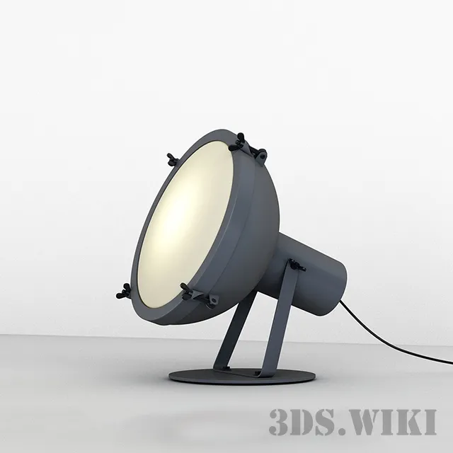exterior-models - Nemo Projecteur 365 Floor Lamp 3D Model