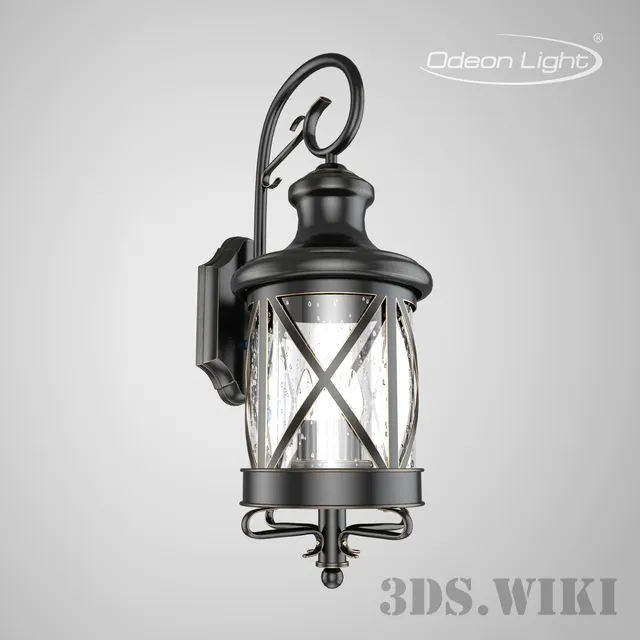 exterior-models - Outdoor wall lamp ODEON LIGHT 4045 / 3W SATION 3D Model