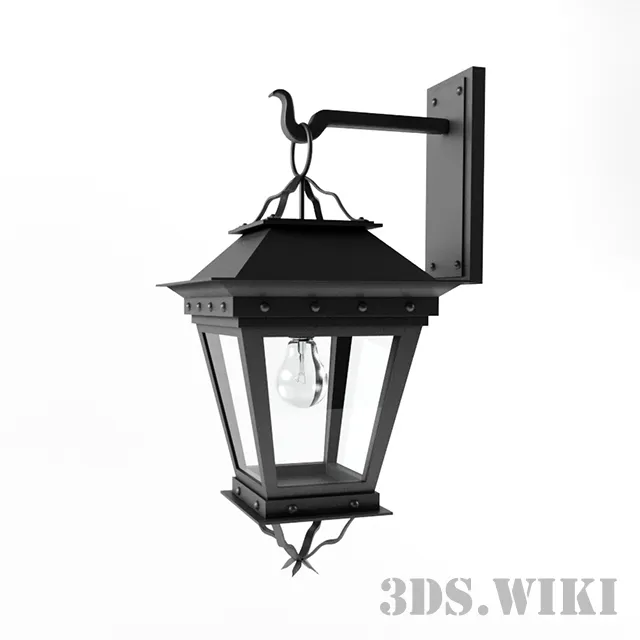 exterior-models - Sausalito lamp 3D Model
