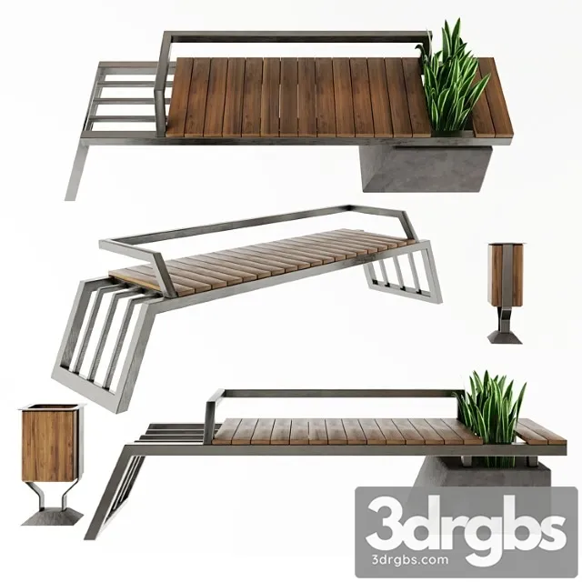 Exterior Set 2 3D Model Free