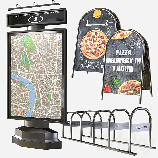 Exterior_set_01 3D Model