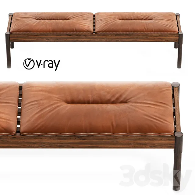 Exteta 10th Vieste Bench 3DModel