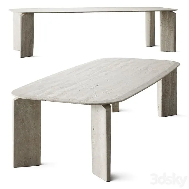 Exteta Giotto Table 3D Model