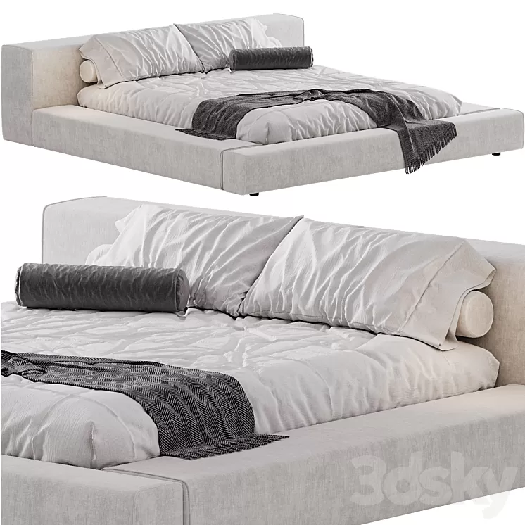 Extra Wall Bed by Living Divani 2 3D Model Free