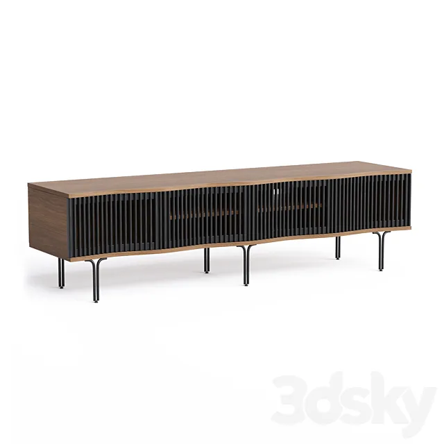 Extra Wide TV Unit Zaragoza 3DModel