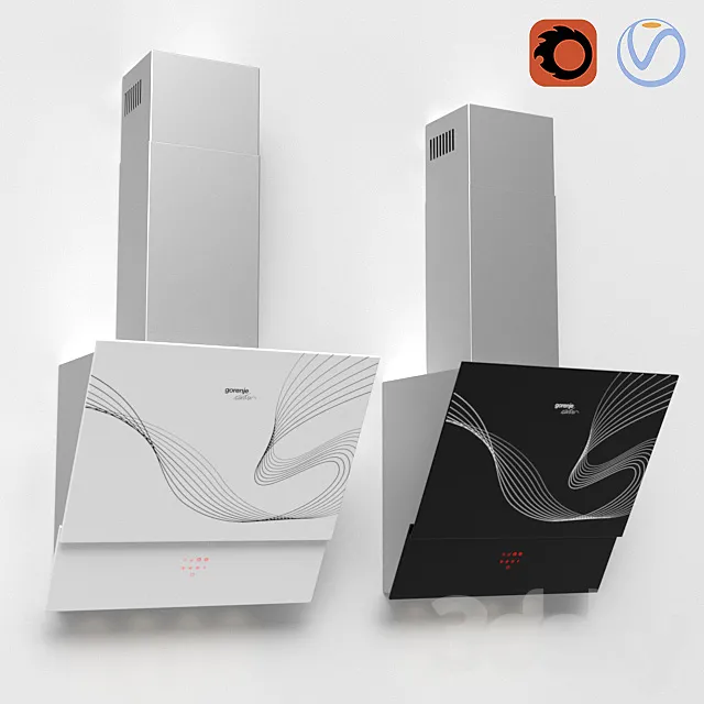 Extractor DVG6565KR (DVG6565KRB) 3D Model