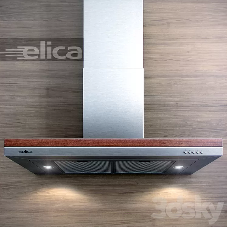Extractor hood Elica ONICE ST IX / F / 90 3D Model
