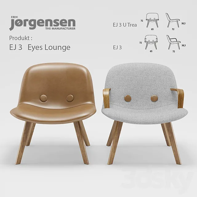 Eyes Lounge EJ 3 _EJ 3U_trae 3DModel