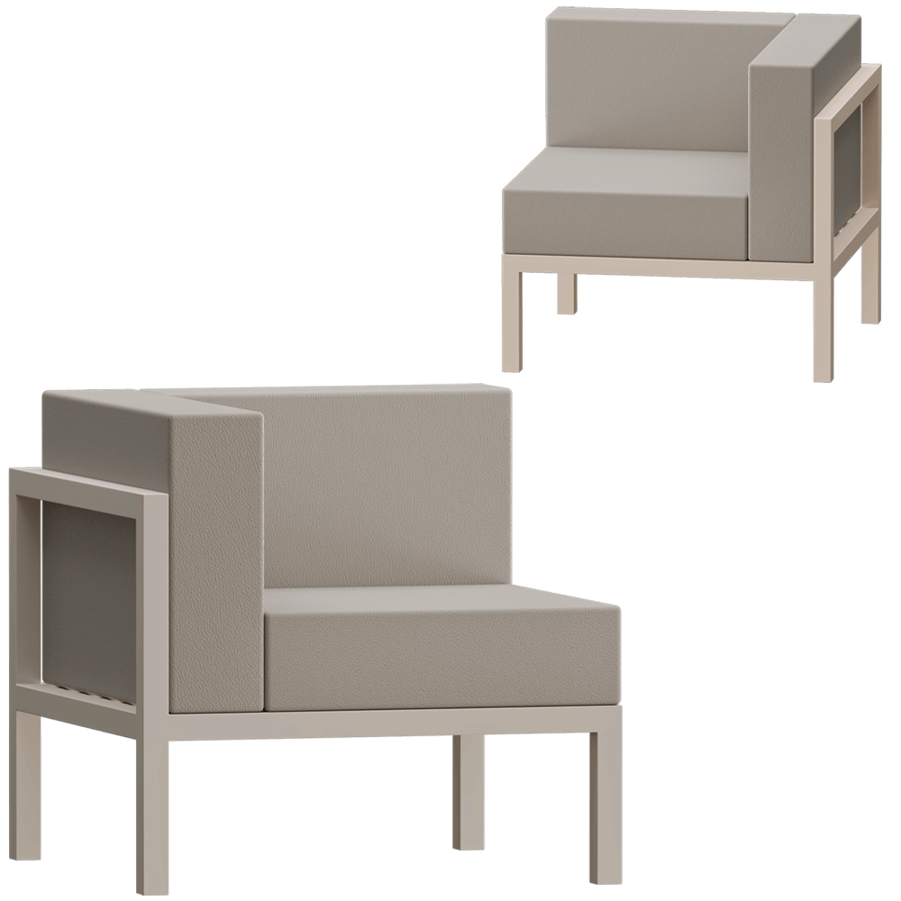 Ezpeleta - Armchair Marine 2 3D Model