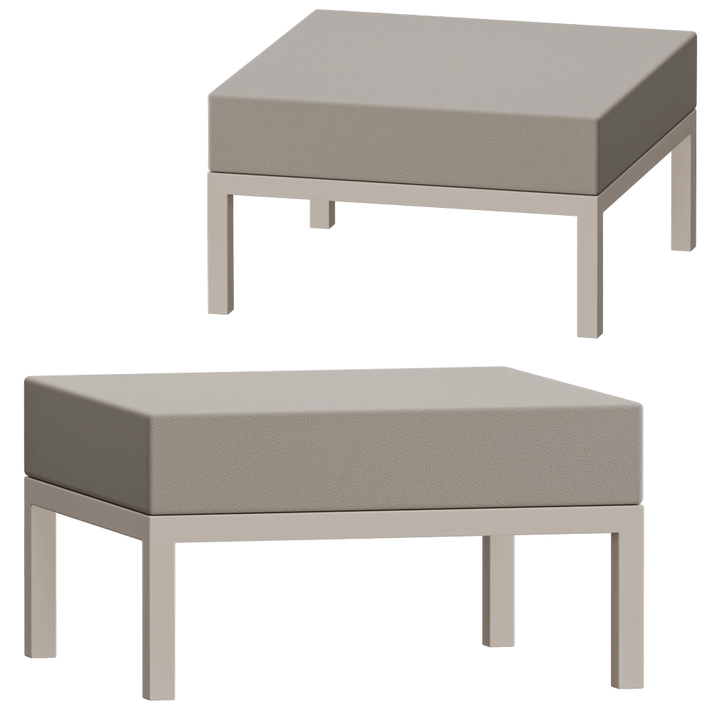 Ezpeleta - Pouf Marine 3D Model