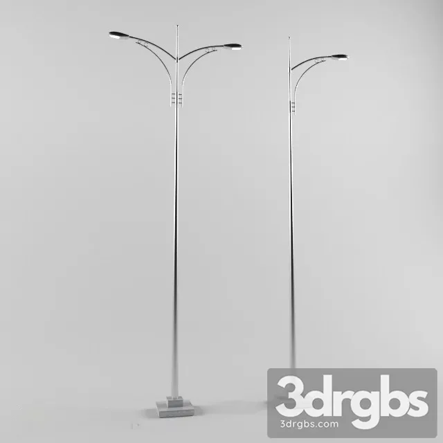 F6 Street Light 3D Model Download