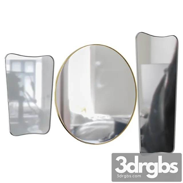 Fa 33 wall mirror 3D Model Download