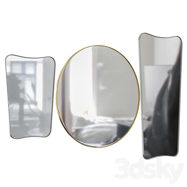 FA 33 Wall Mirror 3D Model