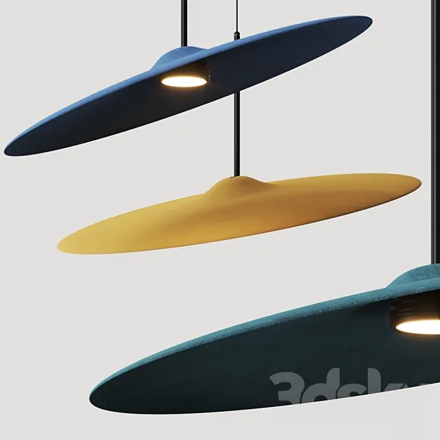 Fabbian Acustica Pendant Lamp 3DModel